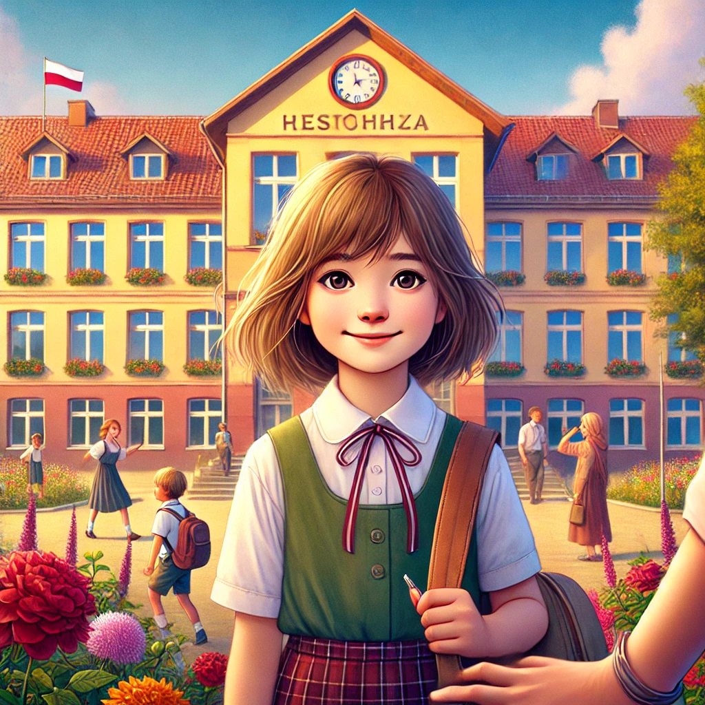 Bajka o pierwszym dniu szkoły Małgosi