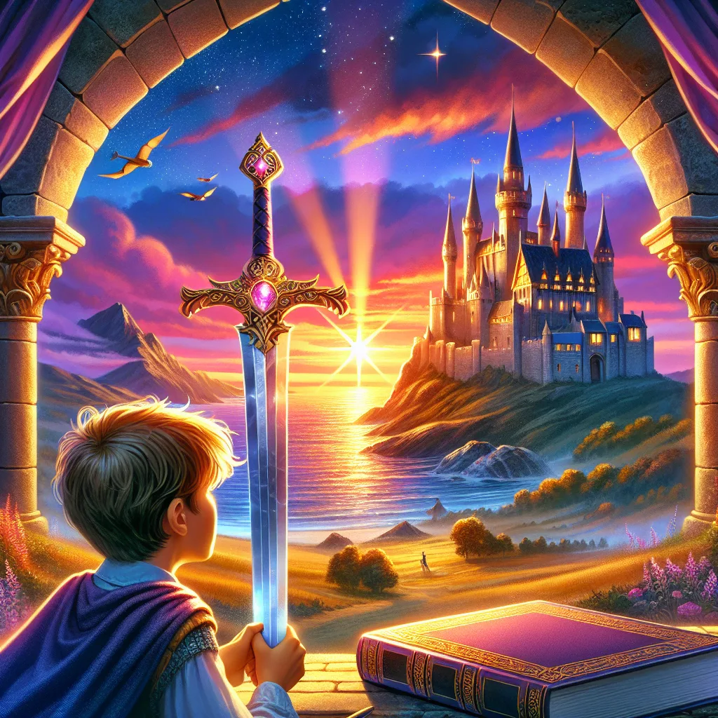 Bajka dla chłopców: Magiczny miecz króla Artura