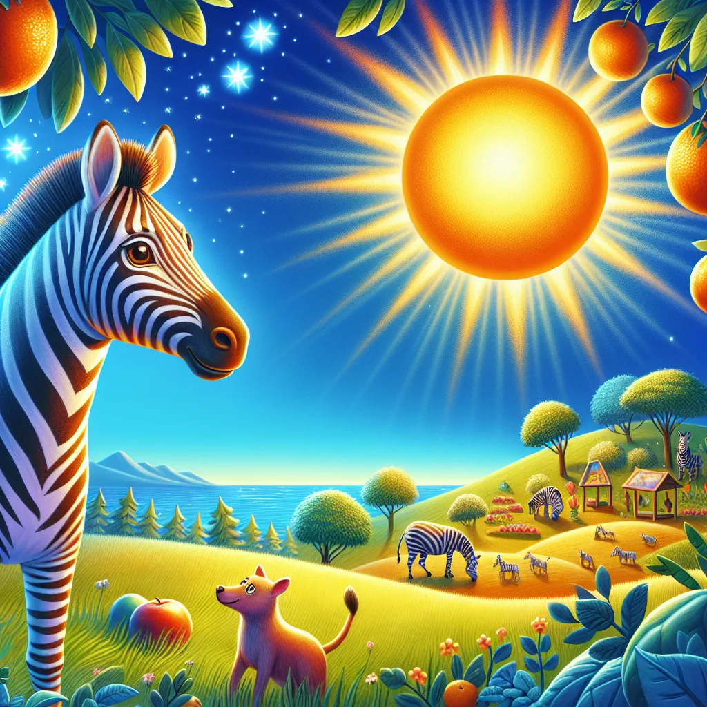 Słońce i mądrzejsza zebra