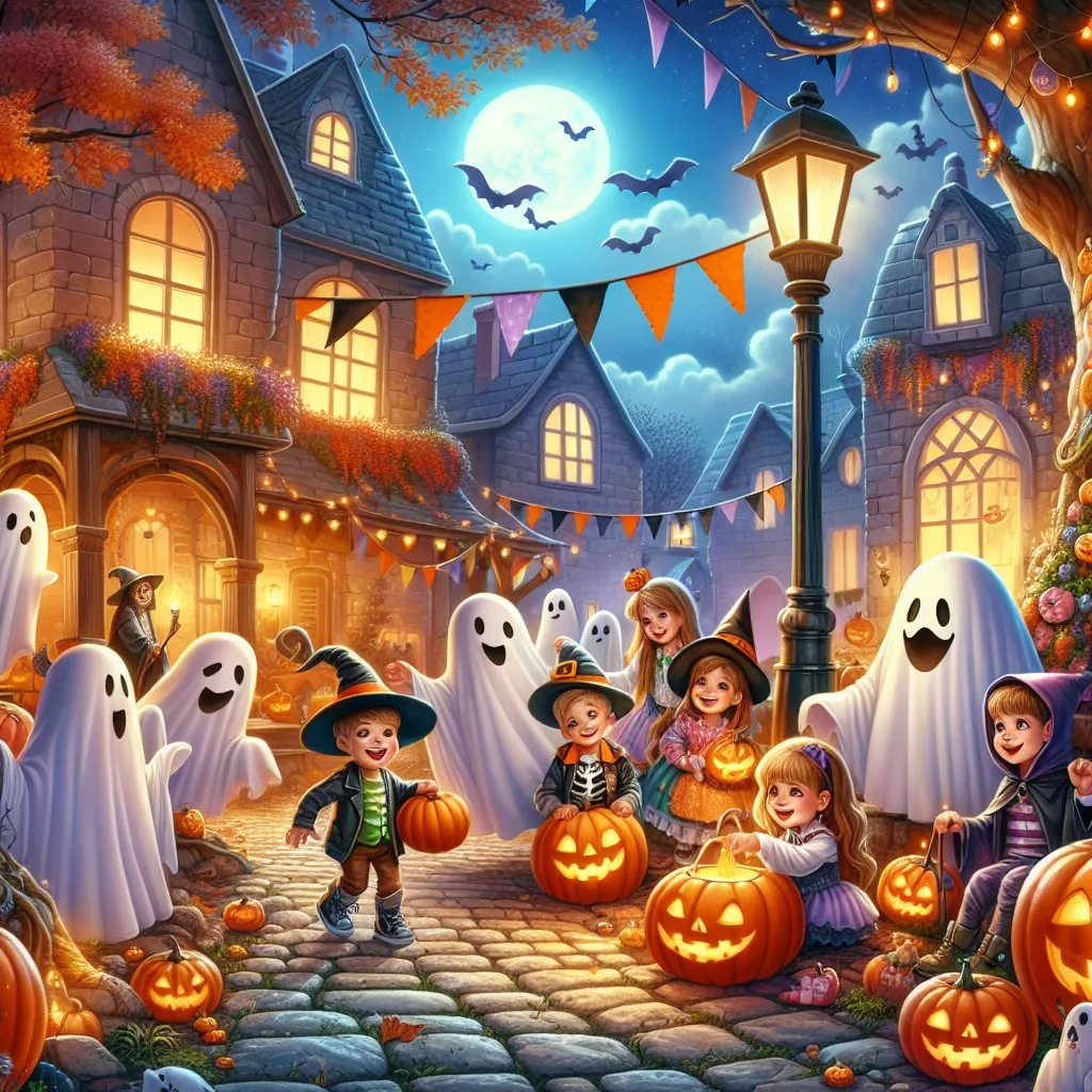 Halloweenowa przygoda z duszkami