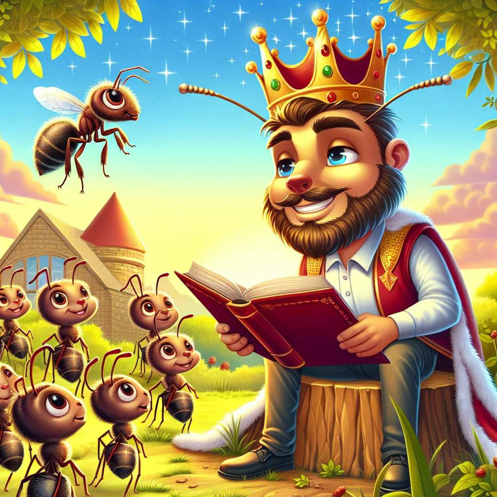 Król mrówek i jego lekcja