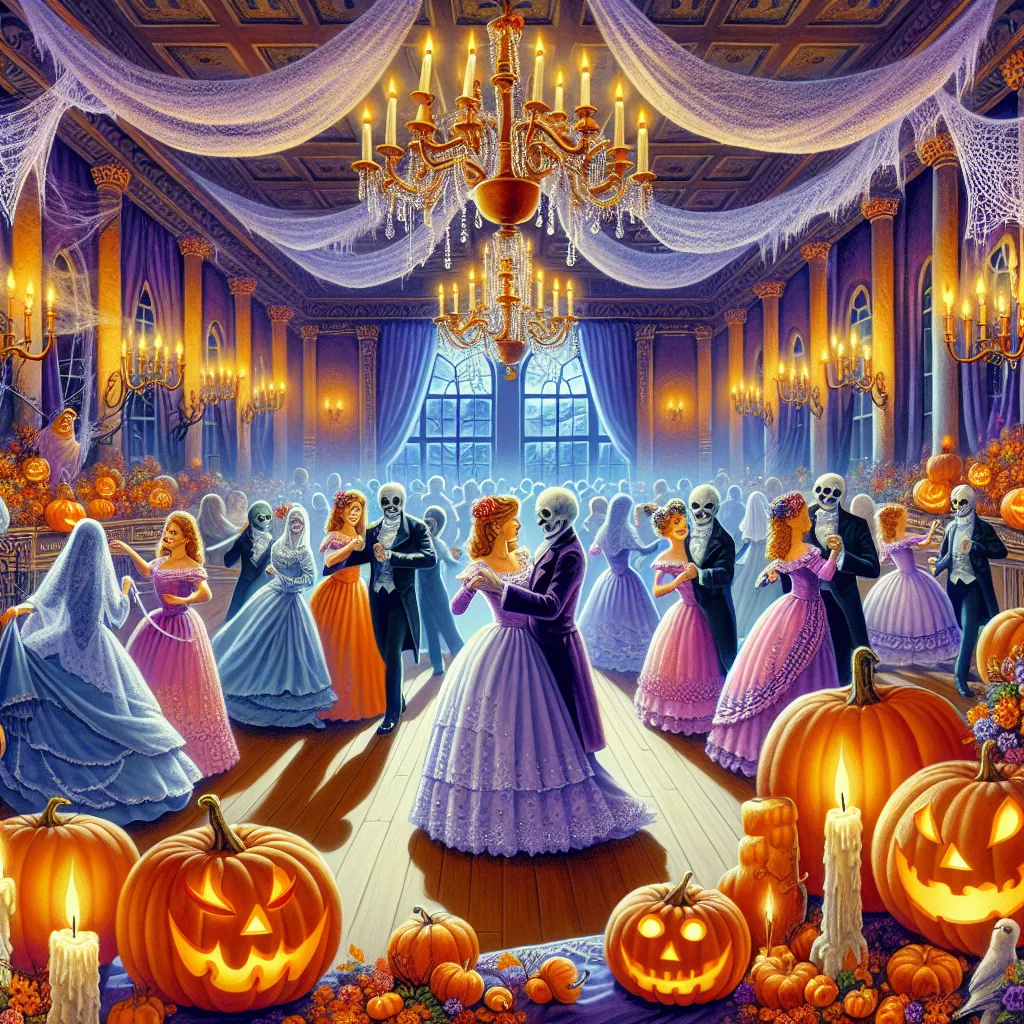 Halloweenowy bal duchów