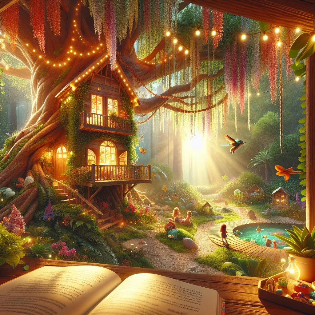 Bajka wakacyjna: Lato w magicznym domku na drzewie