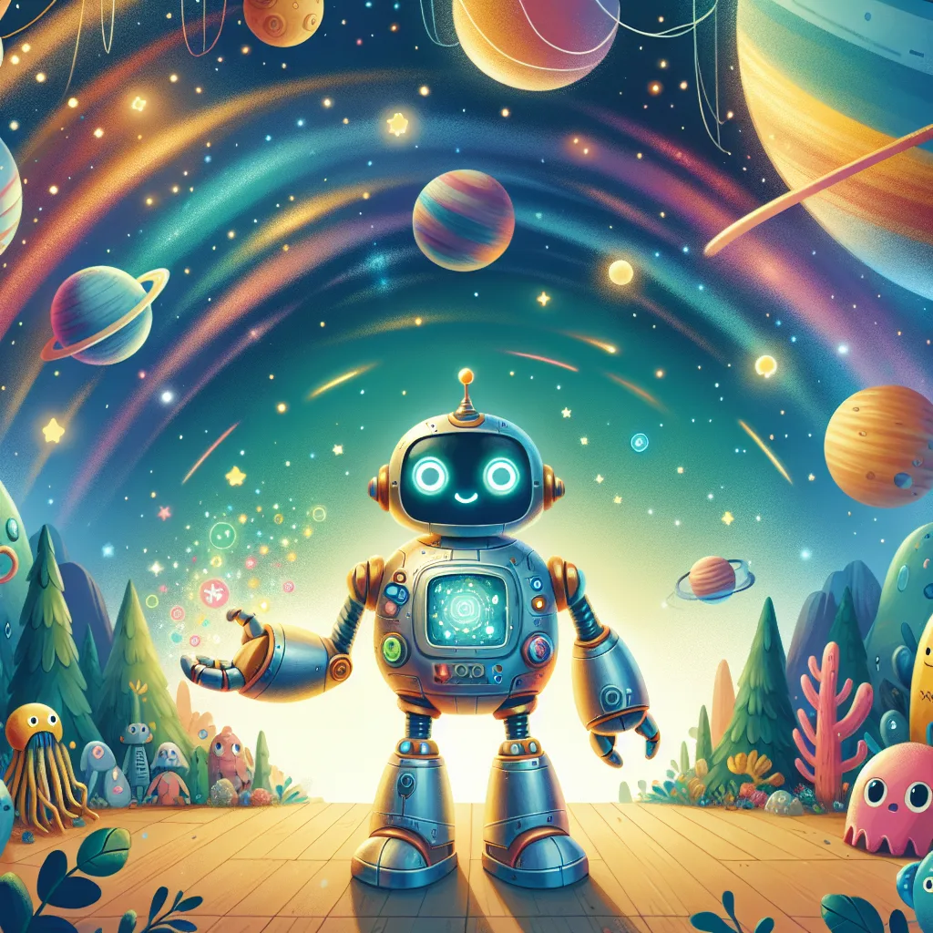 Bajka kosmiczna: Robot Zibi i tajemnice galaktyki