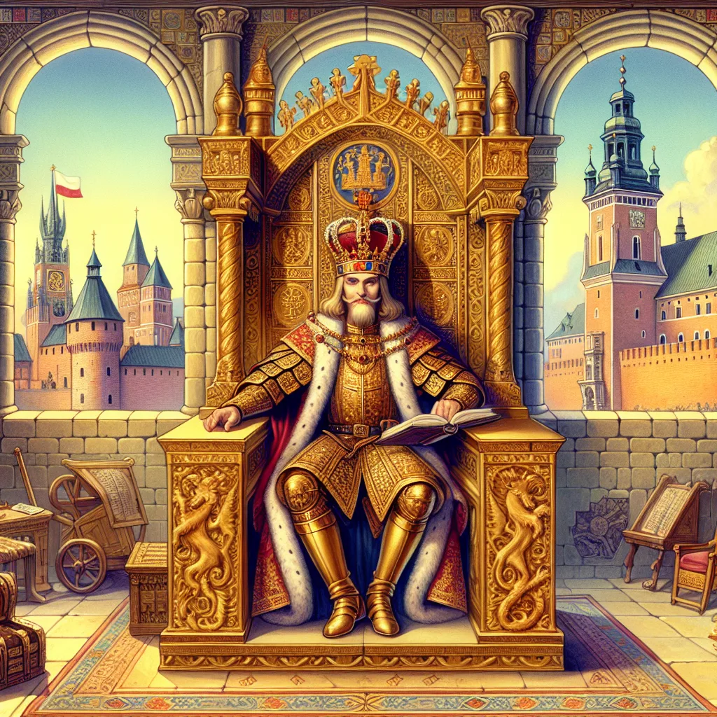 Bolesław Chrobry i jego złoty tron