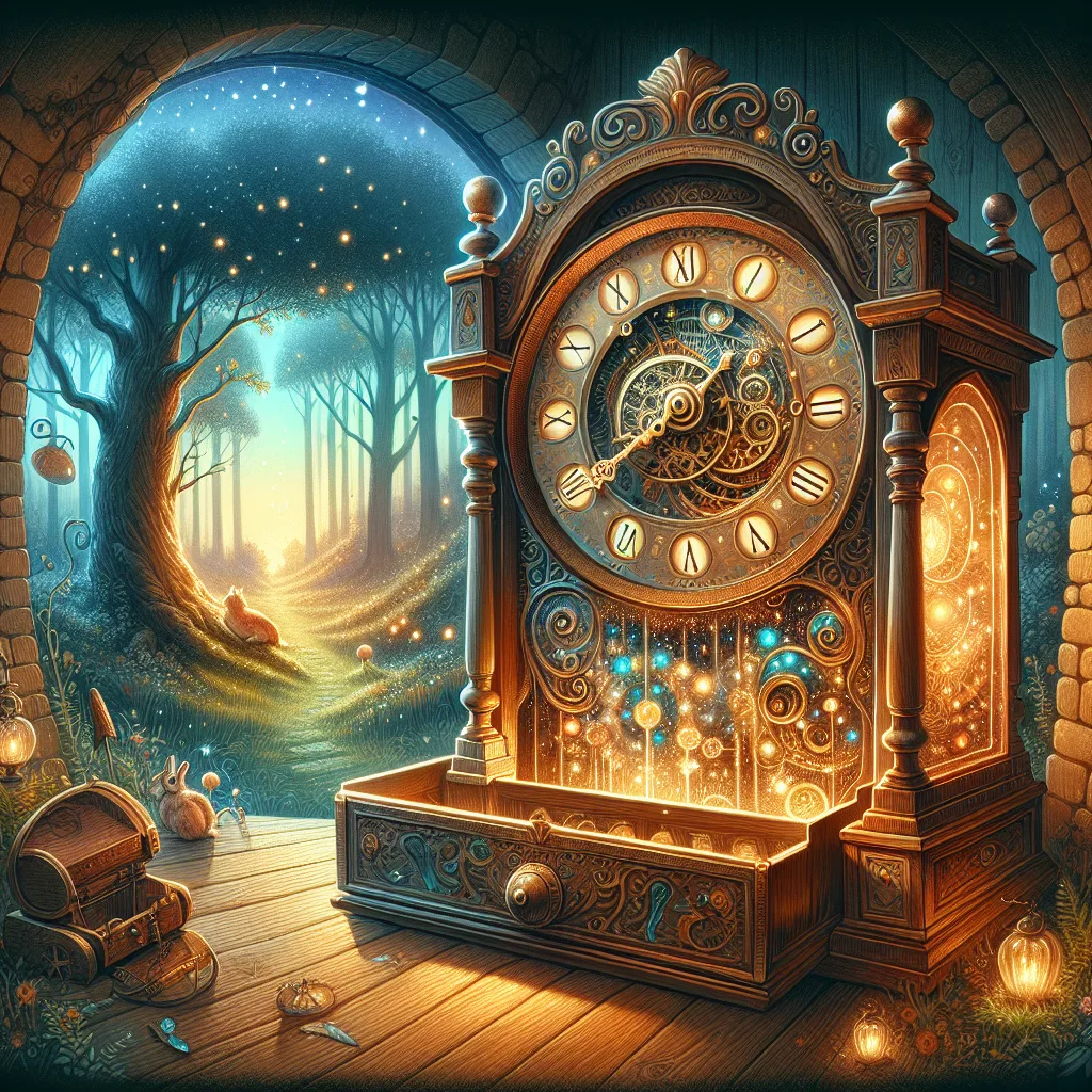 Bajki dla chłopców: Magia w starym zegarze