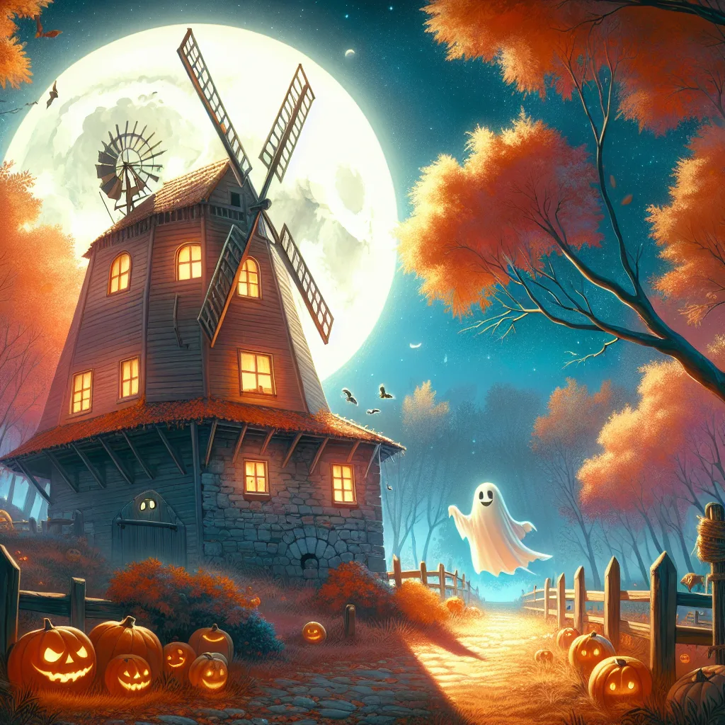 Bajka na Halloween: Duch Starego Młyna